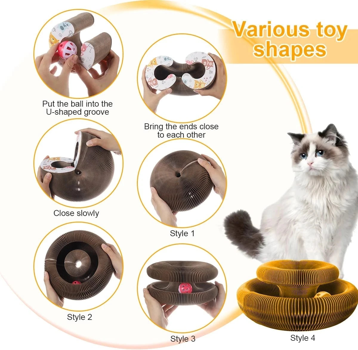 Cat hotsell circle toy