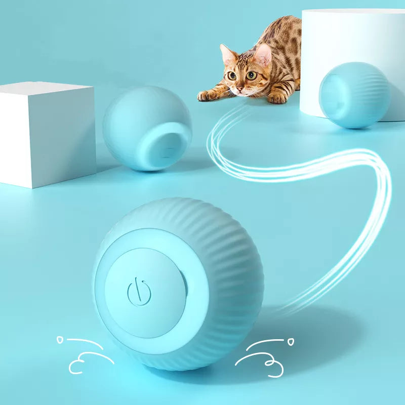 Rolling Smart Interactive Ball Cat Toy - Cat Toys - Lines & Nines