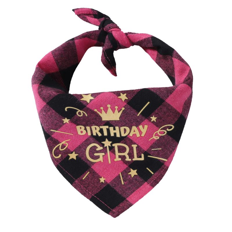 Happy birthday outlet bandana