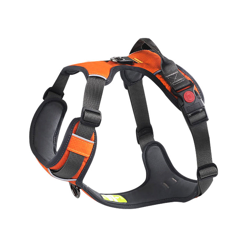 Mightypup orange harness for dogs