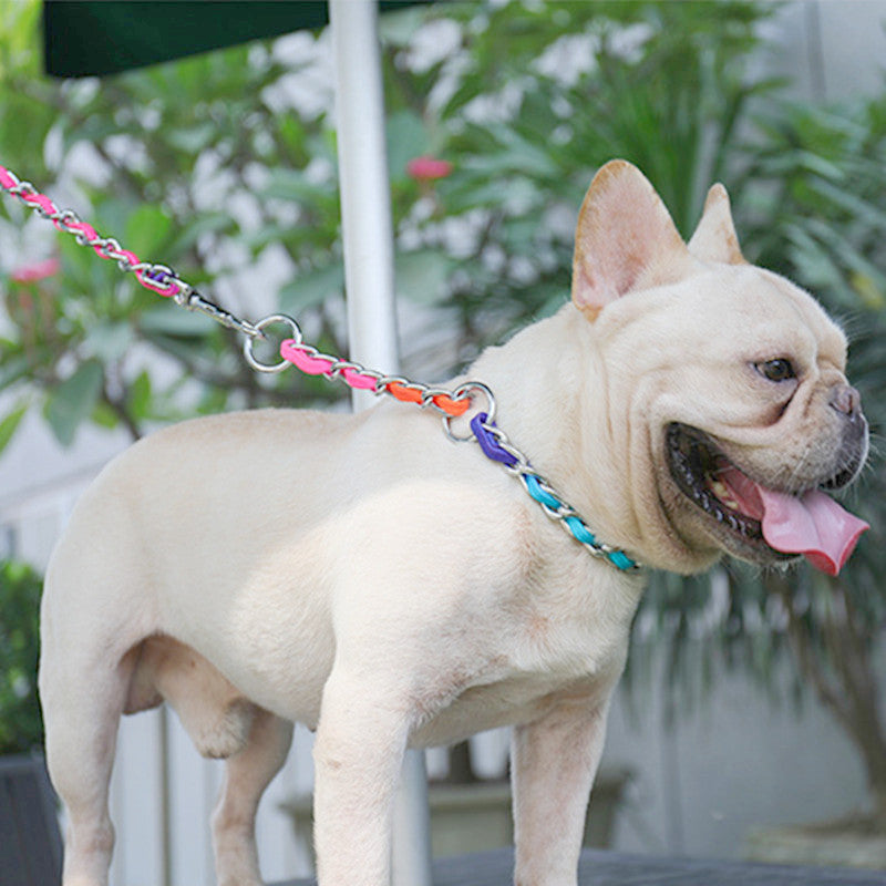 Chain leash for top dogs