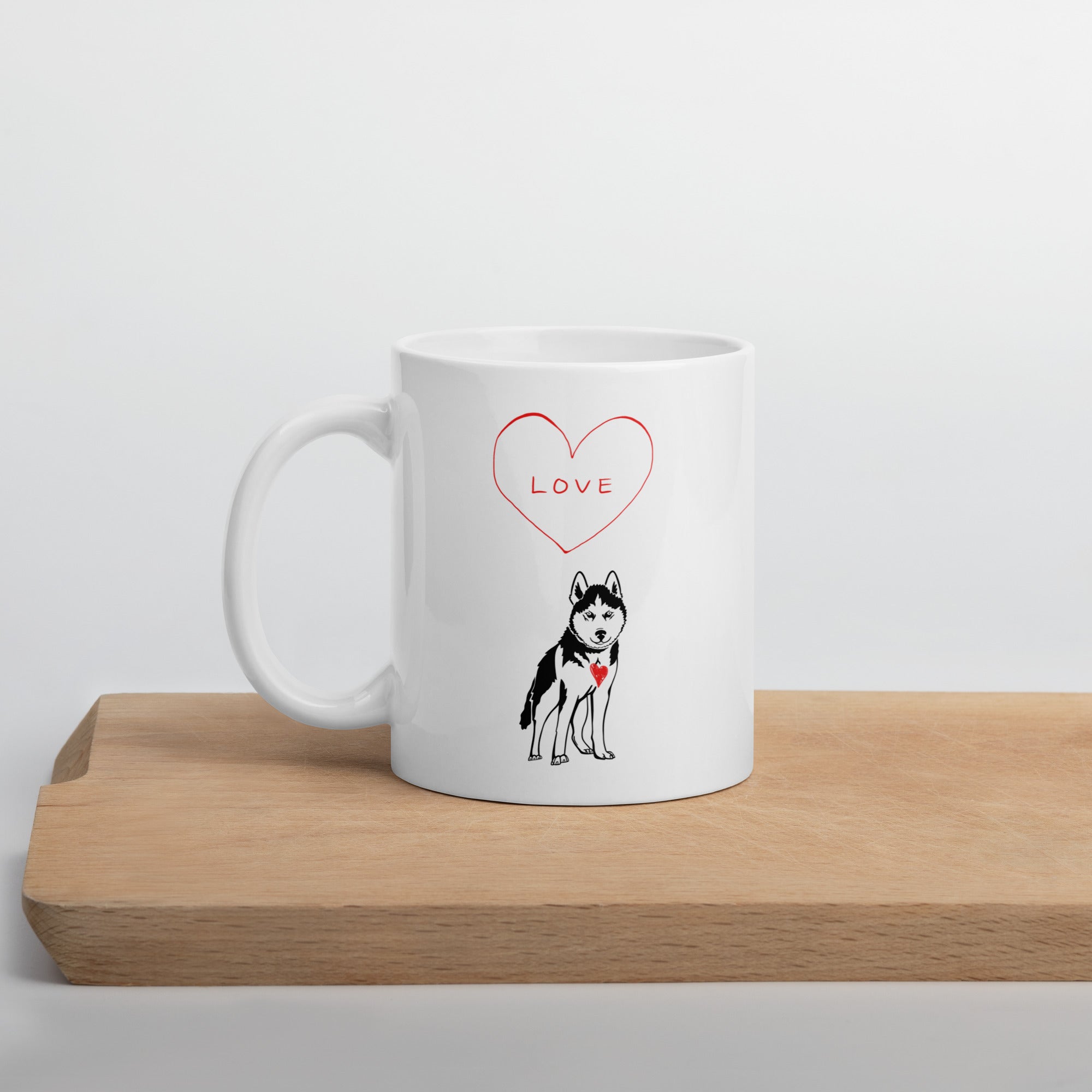 Husky Love Mug